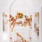 Supla 12 Kits 3D Pumpkin Fall Leaf Wreath Craft Kit DIY Thanksgiving Wreath with Maple Leaves Acorns Bows Wiggle Eyes for Kids Crafts Fall Thanksgiving Halloween Seasonal Decoration